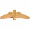 Ekena Millwork Davenport Rough Sawn Timber Gable Bracket, Western Red Cedar, 60"W x 22"H x 6"D x 6"F, 9/12 Pitch GBW060X22X0606DAV00RWR - alternate 5